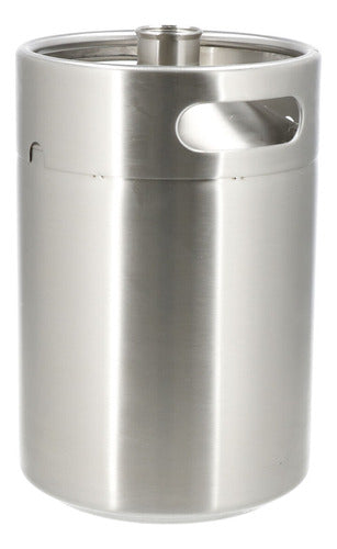 Mini Keg 5l Inox Growler Inox Barril Chopp Cerveja 4