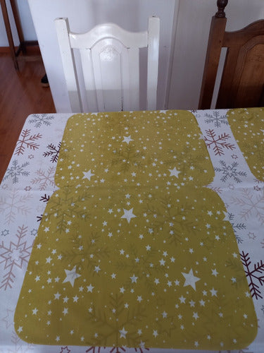 Generic Christmas Individual Placemats Set of 8 1