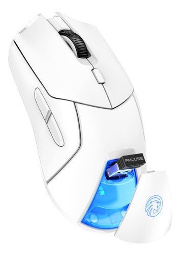 Fmouse Mouse Inalmbrico Para Laptop, Mouse Bluetooth Ergonmi 0