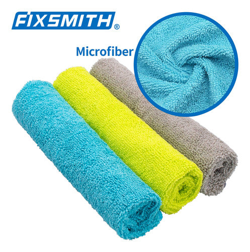 Fixsmith Paño De Limpieza De Microfibra - Pack De 8 De 12x16 Pulgada 4