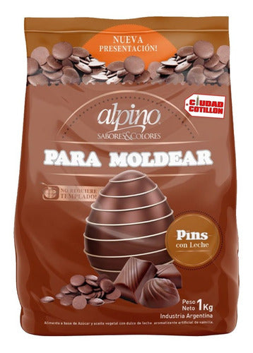 Alpino Lodiser Chocolate Drops 1kg - Ciudad Cotillón 0