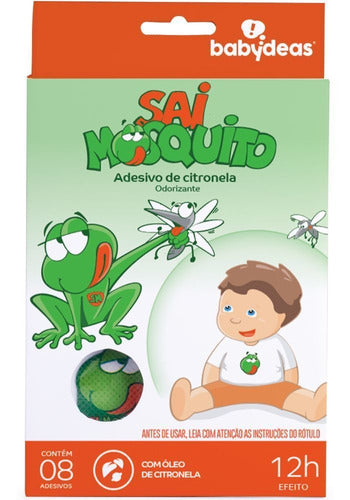 4 Sai Mosquito - Repelente Natural Em Adesivo 0m+ Babydeas 3