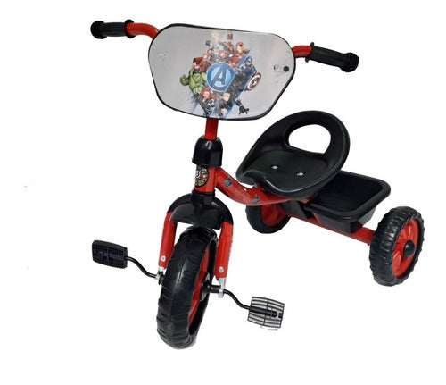 Kids' Disney Frozen Marvel Easy Assembly Tricycle with Reinforced Frame and Basket 31