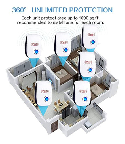 Ariie Ultrasonic Pest Repeller for Indoor Use 5