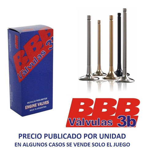 BBB Valvula Admision Honda Crv 2.0/2.4 Motores K20A/K24A 0