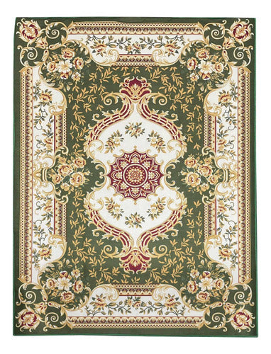 Persian Style Non-Slip Green Carpet 200x300 Kreatex 2