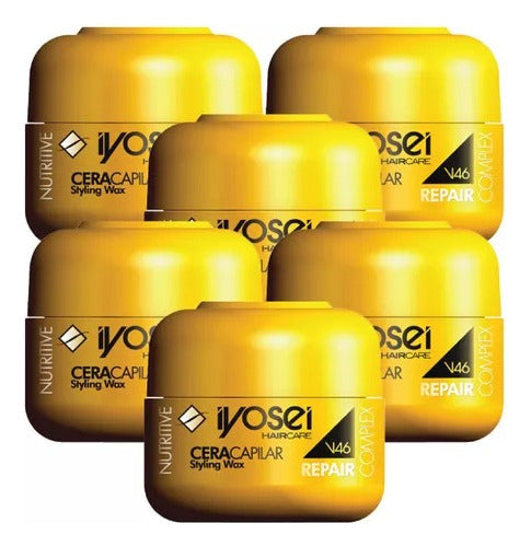 Iyosei Cera Capilar Repair Nutritiva X 50g - Kit X 12 U 0