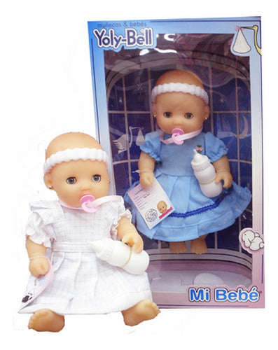 Yoly Bell Mi Bebe Ojos Mov 30 Cm En Caja - Yoly Bell Ploppy 980271 0