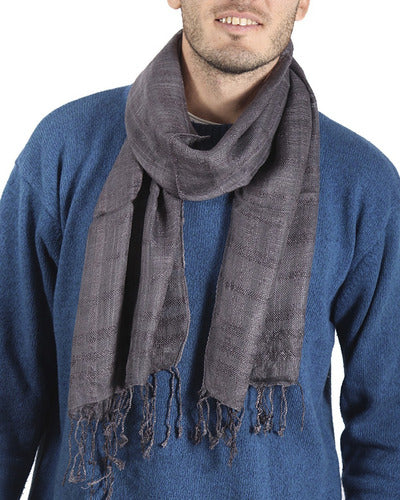 Spiga 31 Pashmina Scarf for Men Solid Color 35 X 200cm #3131 2