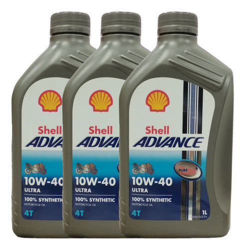 Voge Premium Service Kit - Shell Advance Oil + Bosch Filter 2