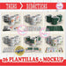 Plantillas Tazas Didacticas Mockup Sublimacion Sublimar 3