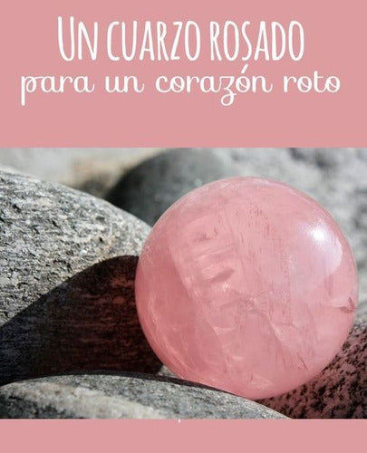 Cuarzo Rosa Piedra De Amor Discipa Luz Familia J30 4