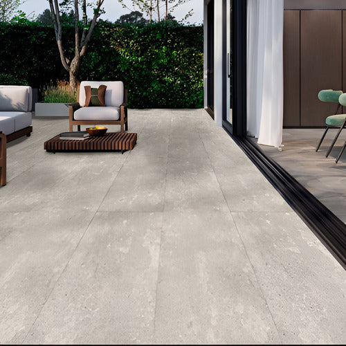 Porcelanato Simil Madera Concreto Cerro Negro 21x120 1ra 0