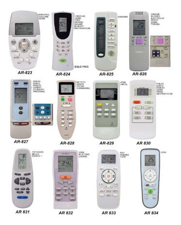 Generic Air Conditioner Remote Control Direct Replacements 3