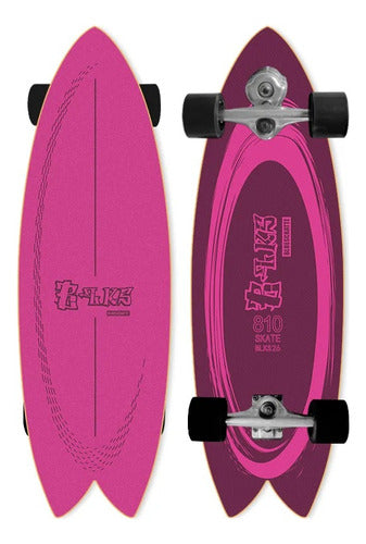 Surf Skate Profesional Truck Tipo Meraki Yow 32.5'' Chilaca 2