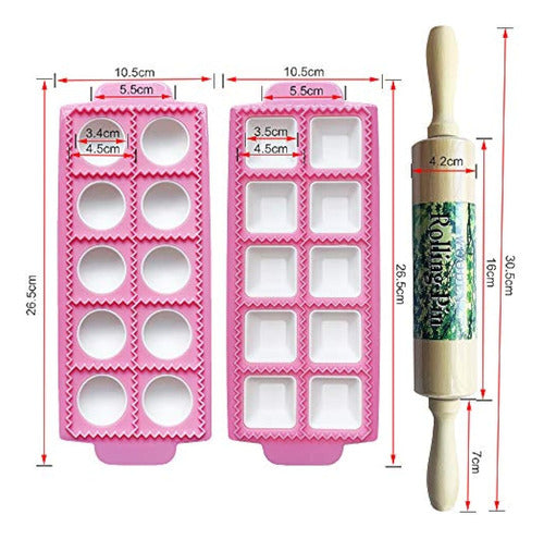 Gladworts Raviolamp - Ravioli Maker Mold 1