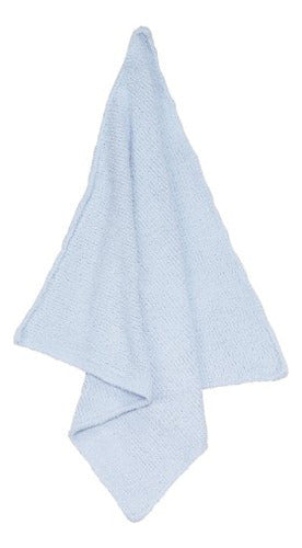 Angel Dear Chenille Blanket Azul Claro 0