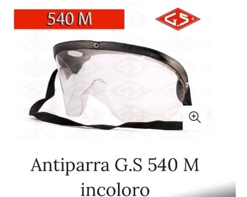 GS Anatomical Safety Goggles GS 540 M 0