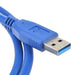 6 Pies Usb 3.0 Cable Para Trascender Ts750gsj25m3 Transcend 4