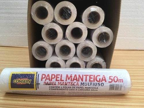 Conserv Paper Manteca 50m X 30cm Wide, Ideal for Baking 0