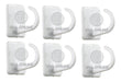 VML Wall Plastic Hook Set for Mugs - Pack of 6 2