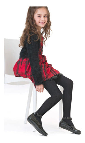 Mora Morita Can Can Tights with Braid Design 1530 0