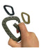 PRAMI VENTAS Ultrarresistant Tactical Plastic Carabiner X5 Units 5