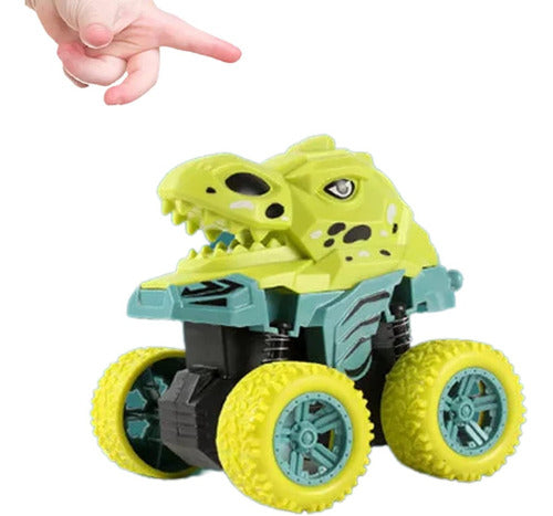 Sebigus 4x4 Friction Car Truck Toy Triceratops 0