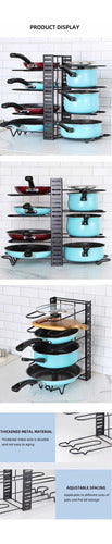 Todohogaruy Pot and Pan Organizer, Strong!  2