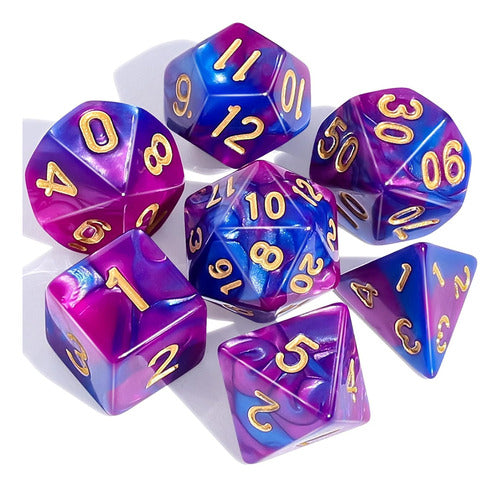 CiaraQ Polyhedral Dice Set for Tabletop Role Playing Games 0