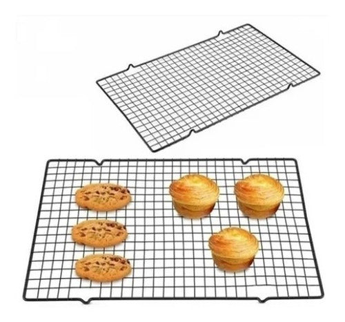 Cooling Rack for Cakes, Muffins, Cookies, and Chocolate Bath - BAZAR AL CUBO 0