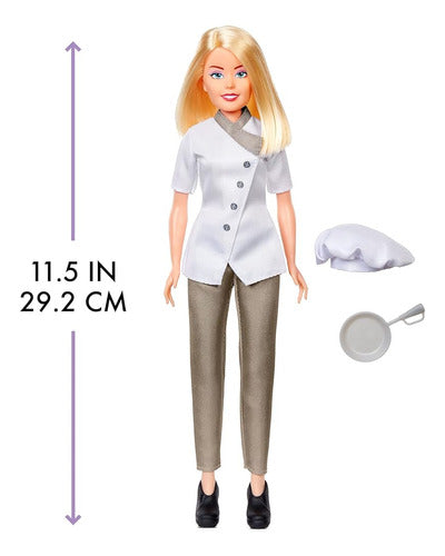 MGA's Dream Ella I Am A Baker Aria Fashion Doll, Includes Chef Jacket, Hat and Accessories 2