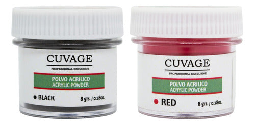 Cuvage Acrylic Powder Pigmented Nail Color X2 3c 0