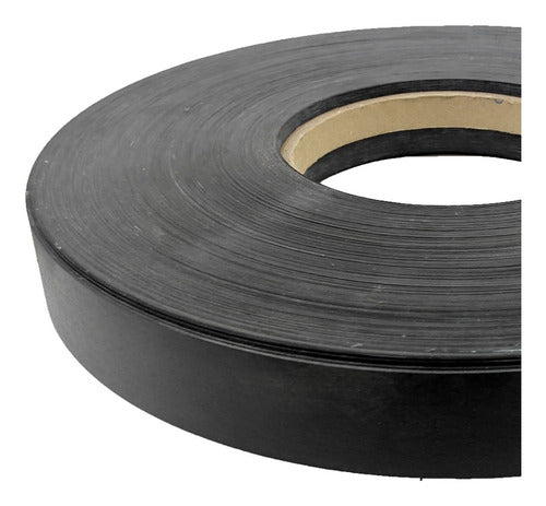 Tapacanto Negro Pvc Abs 0,40 Mm 40 Mm X 10 Mts Sin Pegamento 1