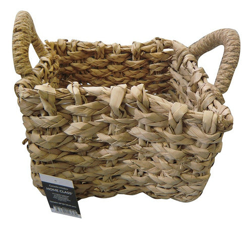 Home Class Square Wicker Basket 26 X 26 Cm 0