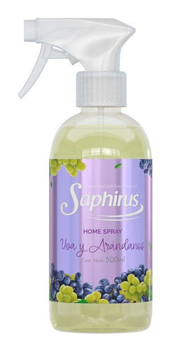 Saphirus Home Spray Uva y Arandano 500ml 0