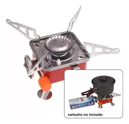 ULI JANUIOT Mini Portable Folding Gas Camping Stove 2