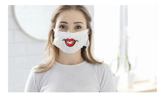 Embroidery Machine Masks 4 Mouths Customized Designs Pes Jef Dst 1