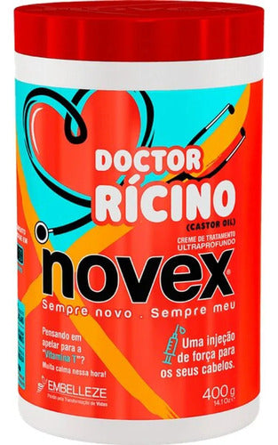 Creme Capilar Novex 400g Doctor Ricino 0