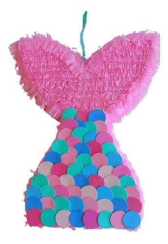 Sakura Artesania Piñata Sirena - Piñatas Envío Gratis 0