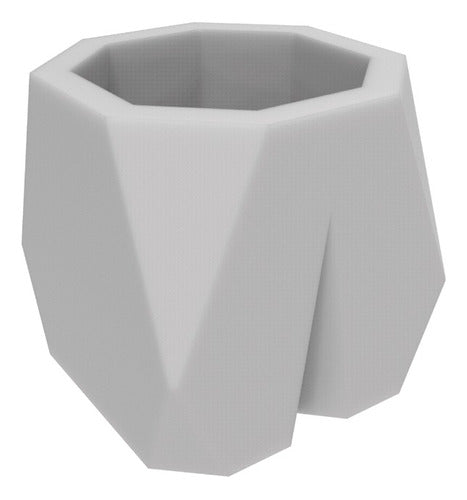 Cement Pot Mold Mod13 - Detta3D 1