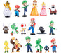 Hionwudo Super Mario Bros Action Figure Set - 18pcs Toys 0