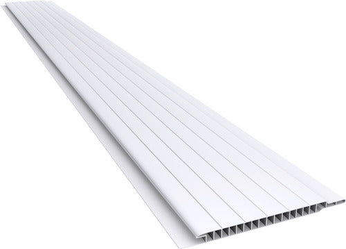 Cielo Raso De Pvc Blanco 7mmx20cmx6mts 0