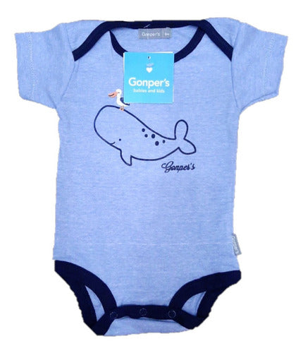 Gonper's Baby Boy Short Sleeve Bodysuit - All Sizes 30