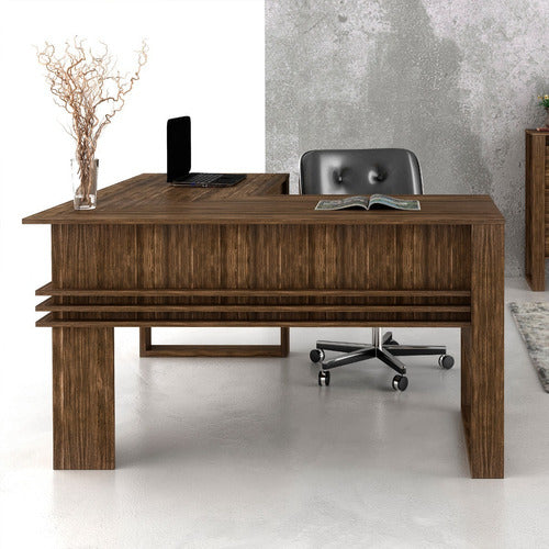 Punto Union L-Shaped Office Desk - 136 x 136 - Model ME 4145 4