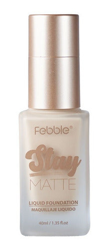 Febble Matte Liquid Face Foundation Dark Colors Tone 2 0