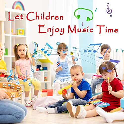 Looikoos Juego De Instrumentos Musicales Para Niños Pequeños 4