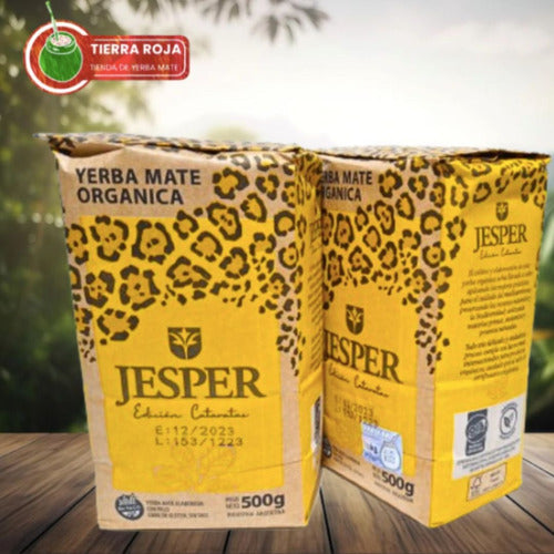 Yerba Mate Jesper Orgánica Pack 3 X 500 Gr - Sin Tacc 1