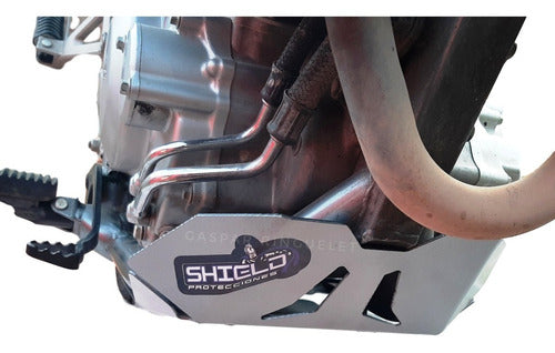 Steel Engine Guard for Honda Falcon NX4 400 by Shield® 9