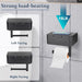 VMVN Toilet Paper Holder with Storage 3